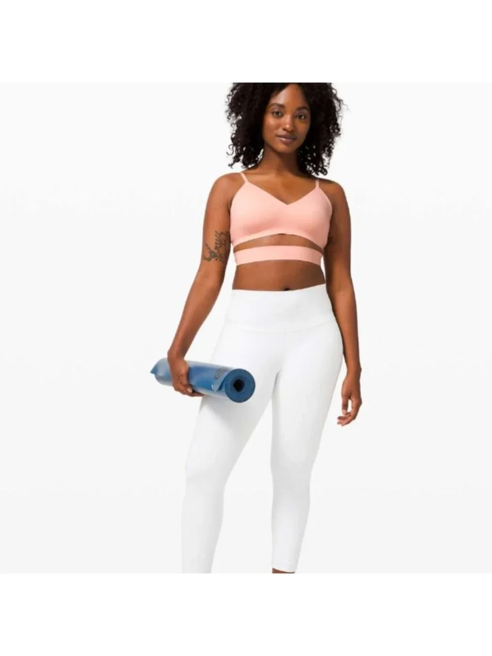Lululemon Happy Warrior Bra *A/B Cup Ballet Slipper